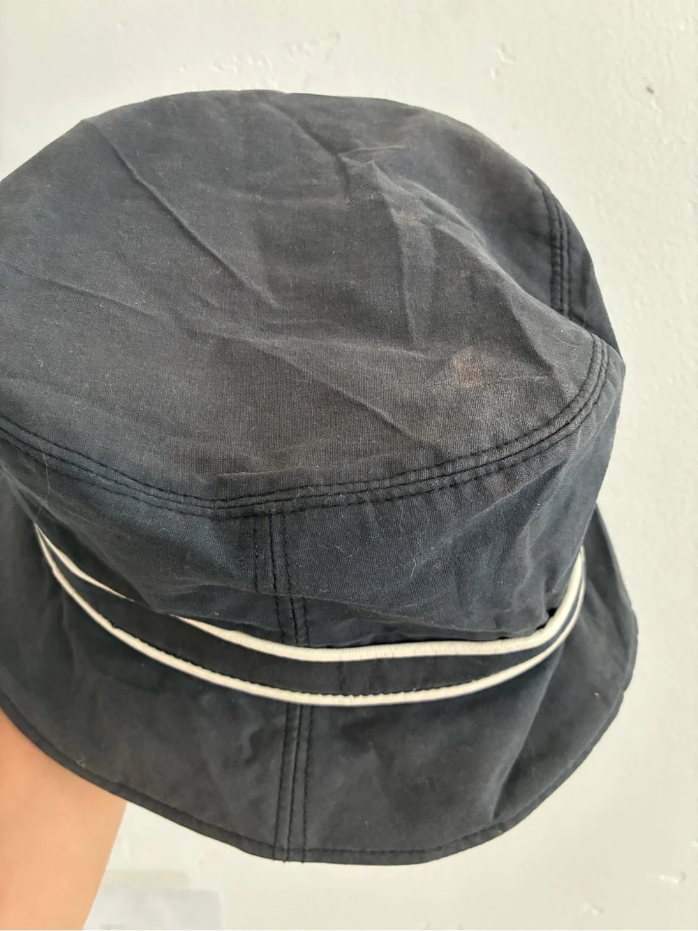 Y2K Coach Black Turnlock Bucket Hat